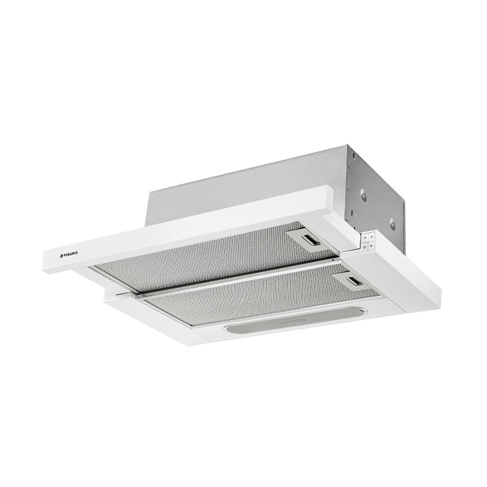 Απορροφητήρας Συρόμενος Turbo Λευκός 60cm CASA PRACTIKA