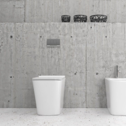 Λεκάνη δαπέδου LT 003D RIMLESS CASA PRACTIKA 2