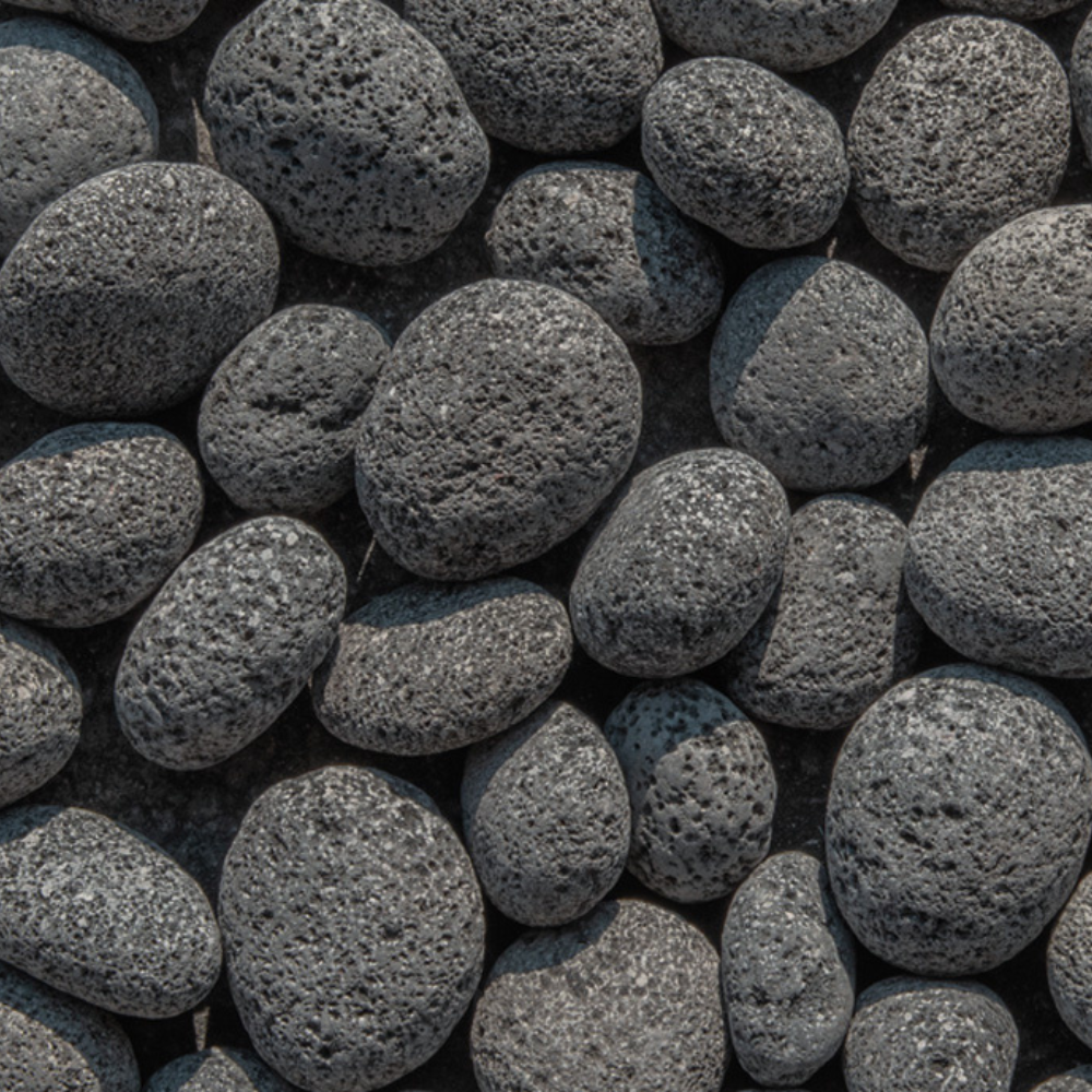 Βότσαλο Λάβα Μαύρη 4-8cm CASA PRACTIKA