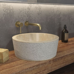 Νιπτήρας επικαθήμενος TIMUR LBP CREAM CASA PRACTIKA