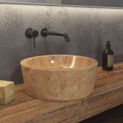 Νιπτήρας επικαθήμενος TIMUR LBP ROSSO CASA PRACTIKA