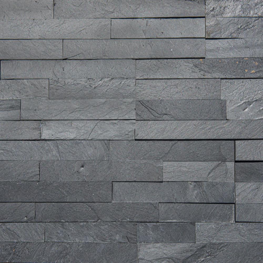 Πάνελ πέτρας Μαύρο Rusty 15x60cm CASA PRACTIKA