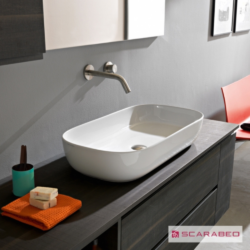 Νιπτήρας Glam 1803-300 WHITE CASA PRACTIKA