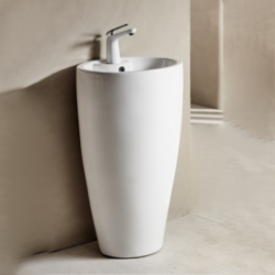 Επιδαπέδιος νιπτήρας οβάλ HILTON HIL 005 CASA PRACTIKA