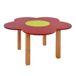 Τραπέζι Παιδικό Κόκκινο Μαργαρίτα CASA PRACTIKA