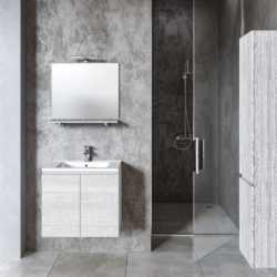 Έπιπλο μπάνιου ALBA A 70cm CANYON GREYISH CASA PRACTIKA