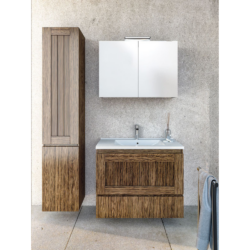 Έπιπλο μπάνιου ALBA B 80cm ANZIANO NATURAL CASA PRACTIKA