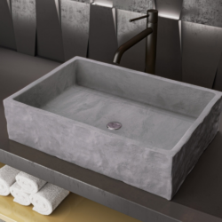 Νιπτήρας LITHOS 203 CEMENT CASA PRACTIKA