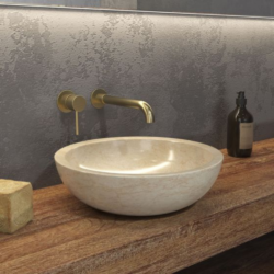 Νιπτήρας επικαθήμενος ELENA SBP CREAM CASA PRACTIKA