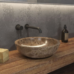 Νιπτήρας επικαθήμενος ELENA SBP GREY CASA PRACTIKA