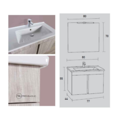 Έπιπλο μπάνιου 977 MATRIX S4 W24 CASA PRACTIKA 1