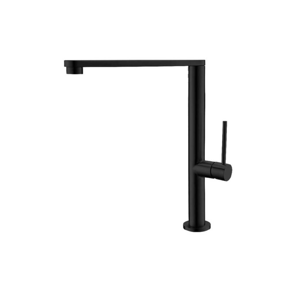 Μπαταρία νεροχύτη MONICA MATTE BLACK CASA PRACTIKA
