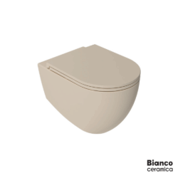 Λεκάνη Κρεμαστή LENTA 53cm IVORY MATT CASA PRACTIKA