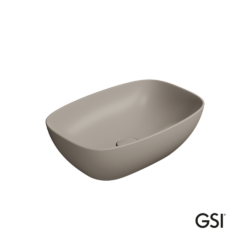 Νιπτήρας NUBES 50x35 Tortora CASA PRACTIKA