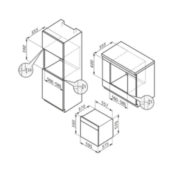Φούρνος Inox PO78042009PIX CASA PRACTIKA 2