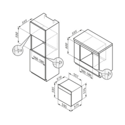 Φούρνος Μαύρος PO78031008PBL CASA PRACTIKA 2