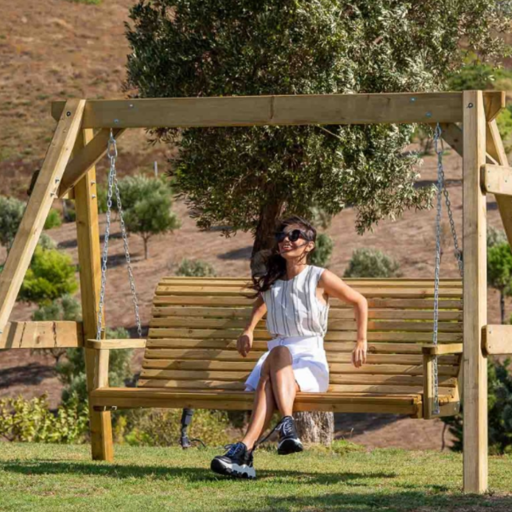 Κούνια Κήπου 3 Θέσεων CASA PRACTIKA 1