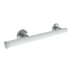 Λαβή ασφαλείας με χαρτοθήκη Leonardo Deluxe White Matt LEX-M53P-30 CASA PRACTIKA