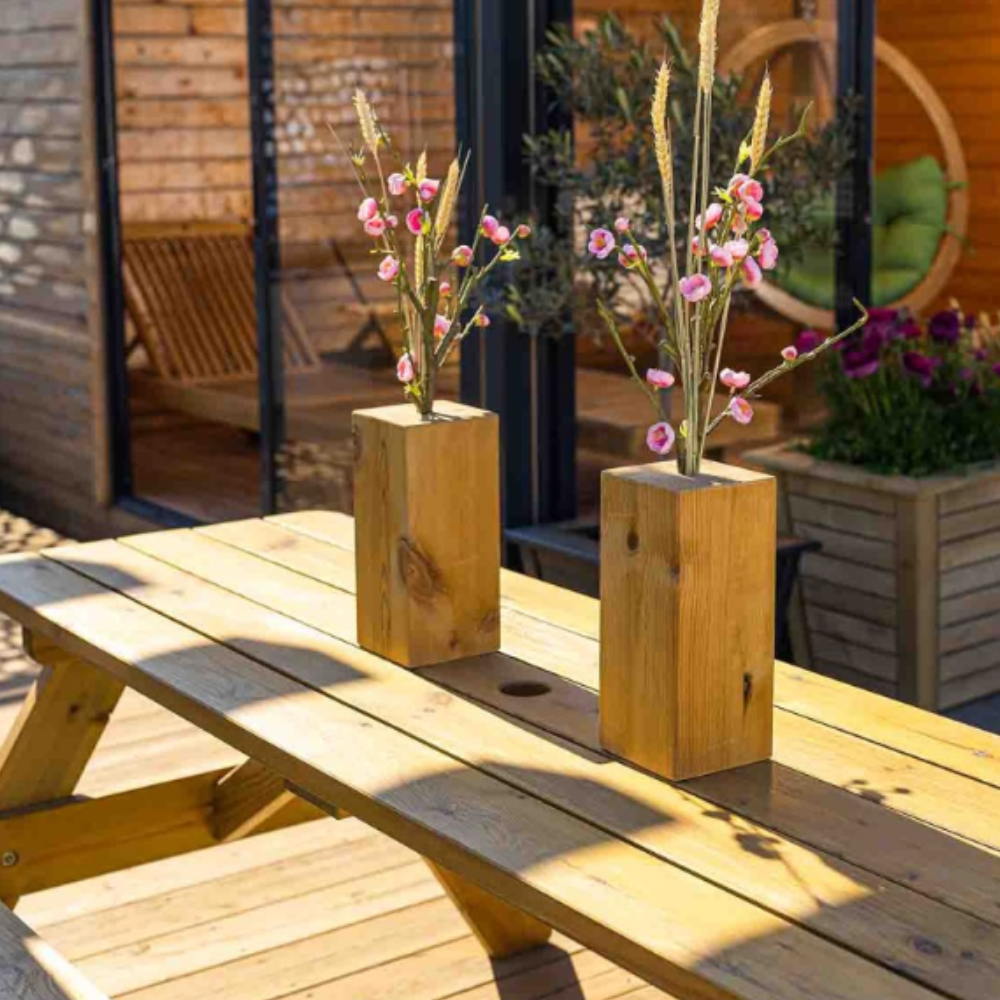 Ξύλινο Τραπέζι - Πάγκος Πικ Νικ Αθηνά CASA PRACTIKA 1