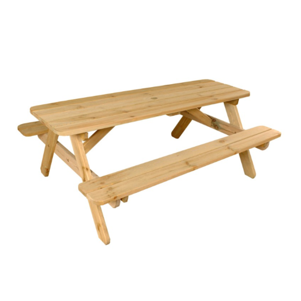 Ξύλινο Τραπέζι - Πάγκος Πικ Νικ Αθηνά CASA PRACTIKA 2