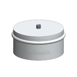 Τάπα αρσενική με πάσο ½″ CASA PRACTIKA