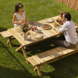 Ξύλινο Τραπέζι Βικτώρια 90 x 180cm CASA PRACTIKA
