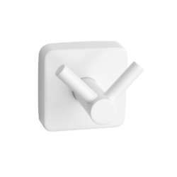 Άγκιστρο διπλό QUATTRO 420266 BIANCO OPACO CASA PRACTIKA