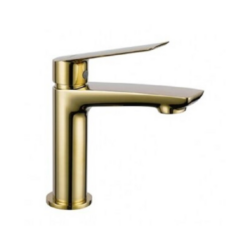 Μπαταρία νιπτήρος SLEEK 9910ZB BRUSHED GOLD CASA PRACTIKA