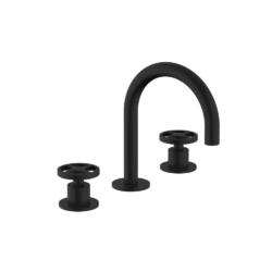 Μπαταρία νιπτήρος DUETTO DE321-BB BLACK MATT CASA PRACTIKA