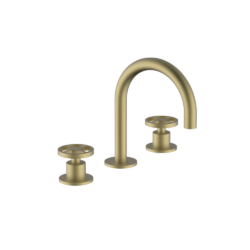 Μπαταρία νιπτήρος DUETTO DE321-SB SOFT BRASS CASA PRACTIKA