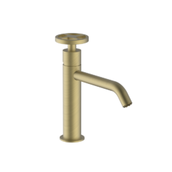 Μπαταρία νιπτήρος DUETTO DE730-SB SOFT BRASS CASA PRACTIKA