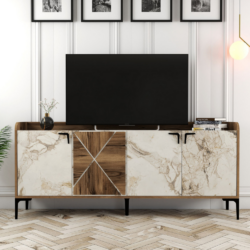 Μπουφές μελαμίνης HM9433.02 180x35x78Υcm CASA PRACTIKA