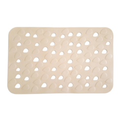 Αντιολισθητικό ταπέτο DROPS 54x34cm BEIGE CASA PRACTIKA