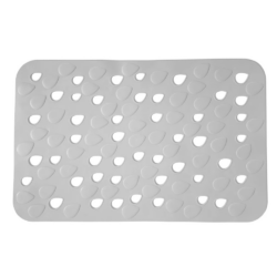 Αντιολισθητικό ταπέτο DROPS 54x34cm GREY CASA PRACTIKA