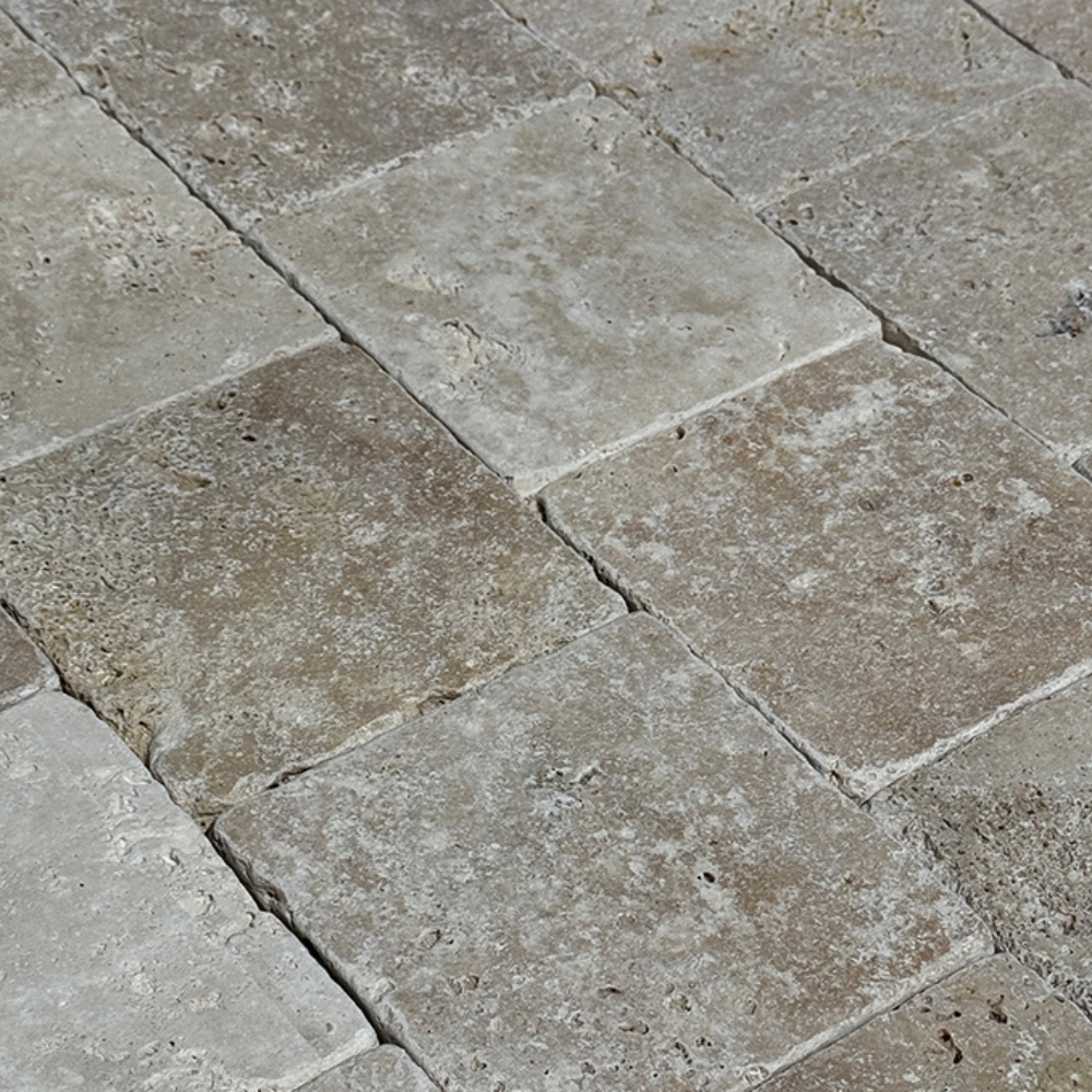 Κυβόλιθος Τραβερτίνο Αντίκ 15,25x15,25x3cm CASA PRACTIKA 1