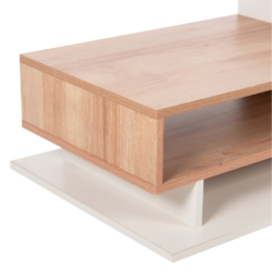 Τραπέζι σαλονιού Rosamund HM8868.11 90x50x24,5-35Ycm CASA PRACTIKA 3