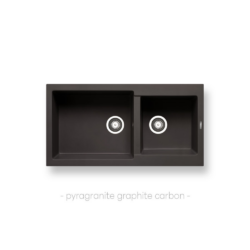 Νεροχύτης ALAZIA (96×50) 1 3 4B - GRAPHITE CARBON CASA PRACTIKA