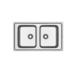 Νεροχύτης ALEA (86×50) 2B CASA PRACTIKA