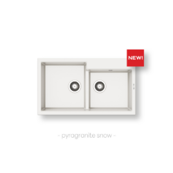 Νεροχύτης ITHAKA (86×50) 1 3 4B - SNOW CASA PRACTIKA