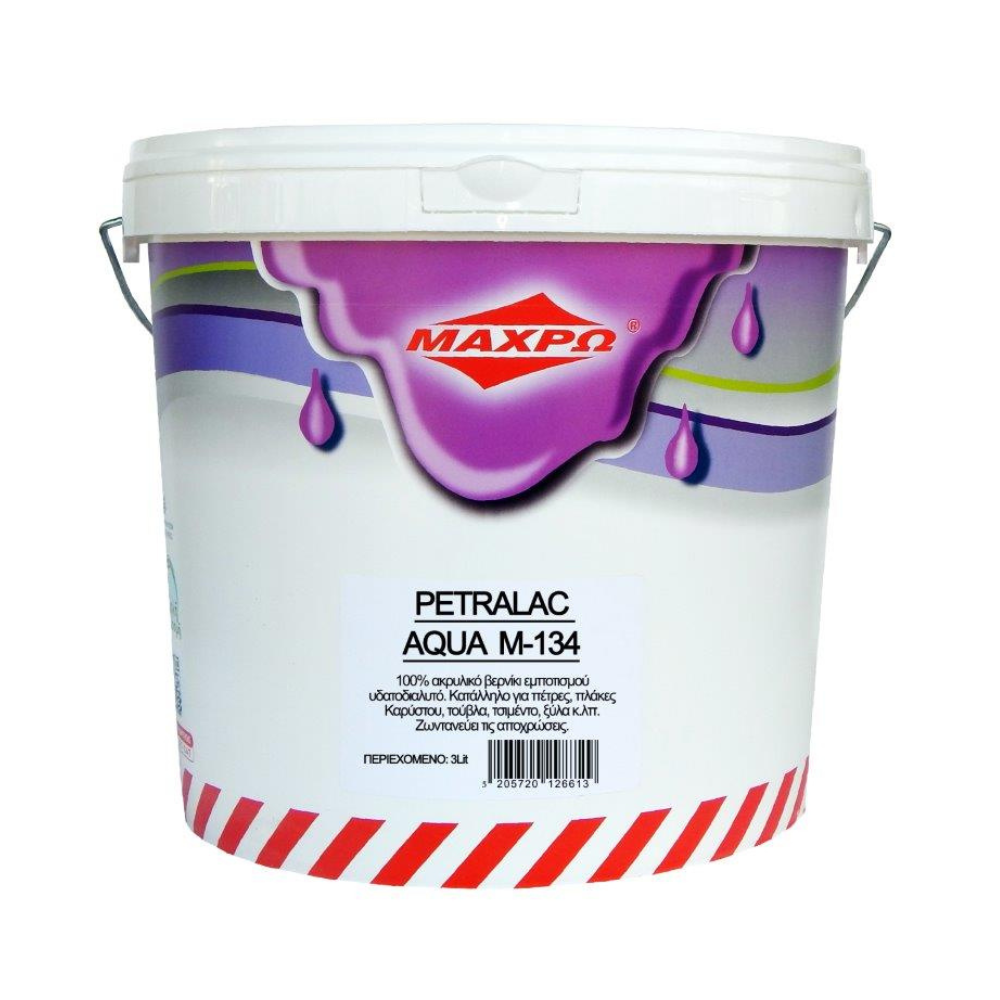 Ακρυλικό βερνίκι πέτρας Petralac Aqua M-134 CASA PRACTIKA