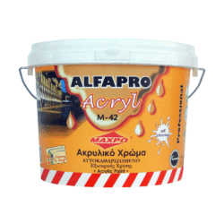 Αυτοκαθαριζόμενο Ακρυλικό Χρώμα AlfaPro Acryl M-42 CASA PRACTIKA