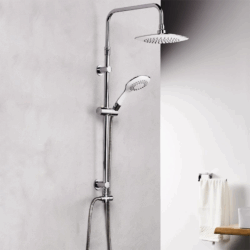 Στήλη ντουζ ROMA BIANCO EX 53376 CHROME CASA PRACTIKA