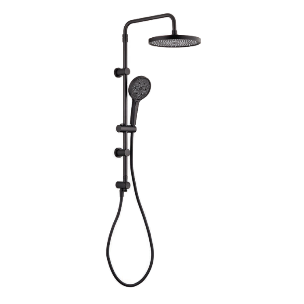 Στήλη ντουζ ROMA PUSH BUTTON 2-WAYS 53400 N BLACK MATT CASA PRACTIKA