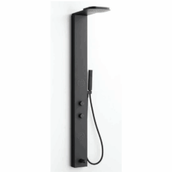 Στήλη ντουζ ROMA SHOWER PANEL 53300 N BLACK MATT CASA PRACTIKA