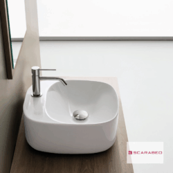 Νιπτήρας MOON 42R 5504-300 42x42cm CASA PRACTIKA