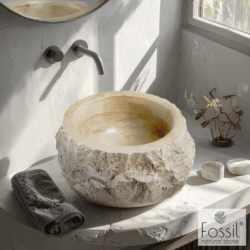 Νιπτήρας TRAVERTINE DBV 42-505 Φ42cm CASA PRACTIKA