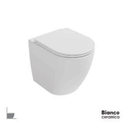 Λεκάνη Κρεμαστή LENTA 3803 BTW 52cm WHITE GLOSSY CASA PRACTIKA 1