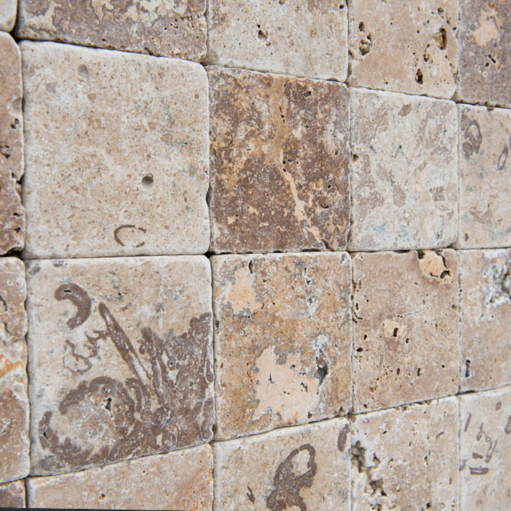 Τραβερτίνο Γαία Αντίκ 10x10cm CASA PRACTIKA 2