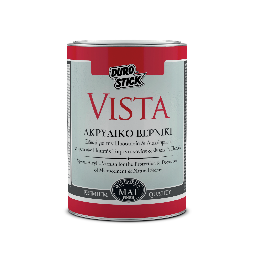 Ακρυλικό βερνίκι VISTA Διάφανο 750ml CASA PRACTIKA