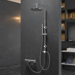Κολώνα σταθερού ντους MAIRI C6025 CHROME CASA PRACTIKA